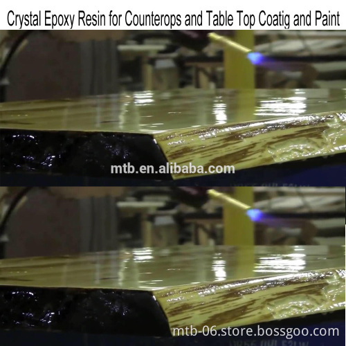 Clear Epoxy Resin for Table Top Finish